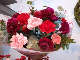 Hearts and carnations